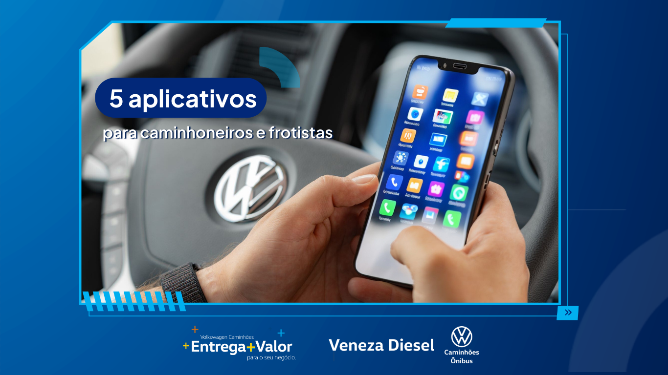 5 aplicativos para caminhoneiros e frotistas